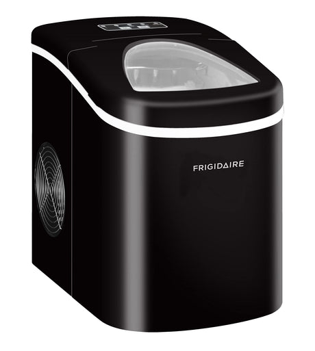 Frigidaire, 26 Lbs Portable Compact Icemaker, Ice Making Machine, Black, White, Medium Frigidaire