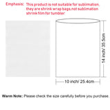 Shrink Wrap Bags,100Pieces 10x14 Inches Clear PVC Heat Shrink Wrap for Shoes, Soap, Book, Bath Bombs, Film DVD/CD, Candles, Jars and Homemade DIY Projects Morepack