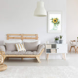 Ginkko Paint by Numbers Kit for Adults Beginner & Kids Ages 8-12 with Wooden Frame Easy Acrylic on Canvas 9x12 inch with Paints and Brushes, Vase Sunflower(Include Framed) Ginkko