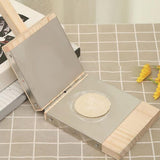 Yardwe Wooden Tortilla Press Mexican Tortillera Presser Dumpling Skin Maker Dough Presser Tool Yardwe