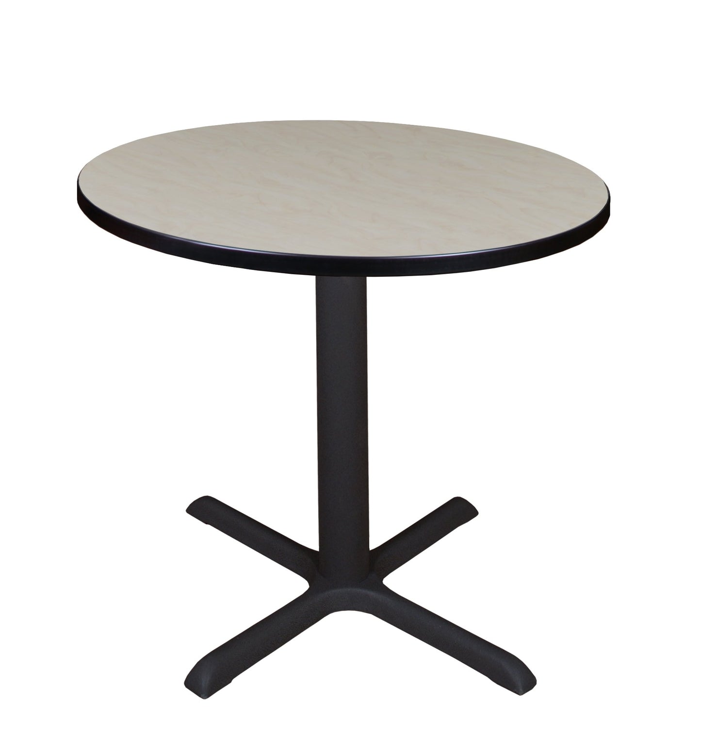 Cain 30" Round Breakroom Table- Maple - WoodArtSupply