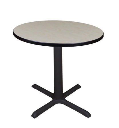 Cain 30" Round Breakroom Table- Maple - WoodArtSupply