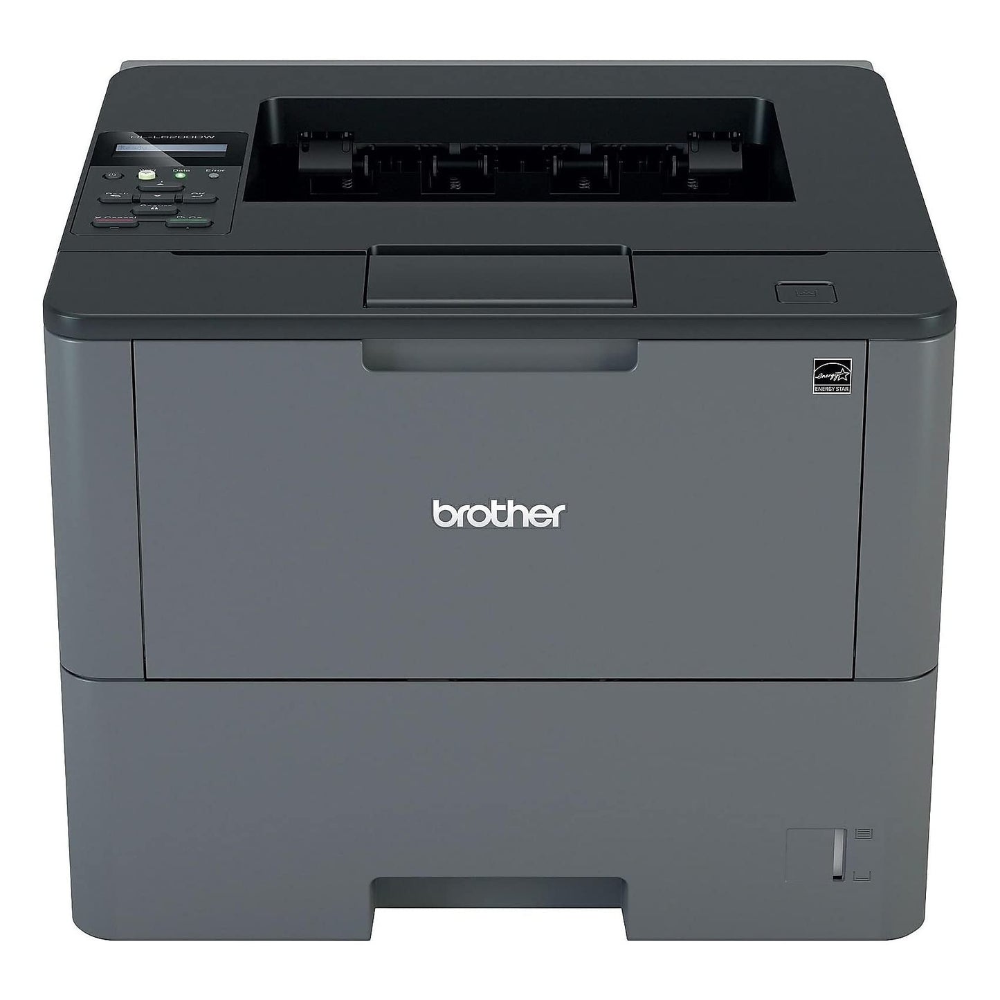 Brother HL-L6200DW Wireless Monochrome Single-Function Laser Printer - Print only - 48 ppm, 1200 x 1200 dpi, Auto Duplex Printing, 8.5" x 14", 256MB Memory, 520 Sheet, Ethernet