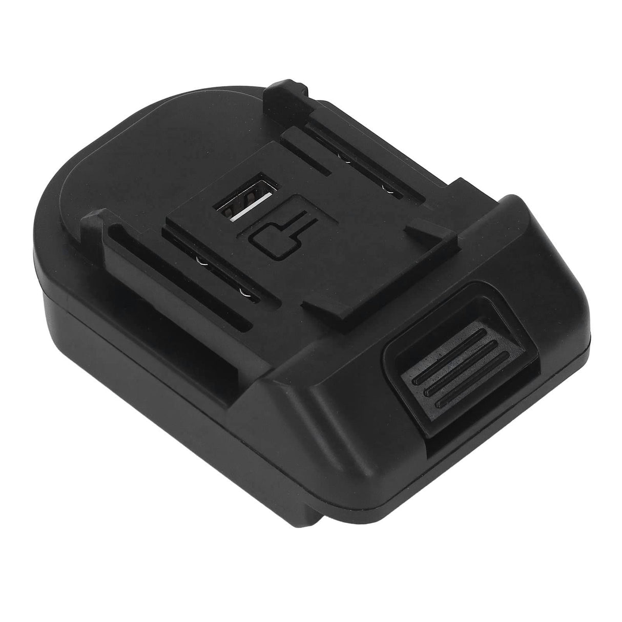 Battery Converter for Electric Tool ABS Material USB Interface 18V to 20V Woodworking Power Tool Adapter with Multiple Functions Low Power Consumption Fafeicy