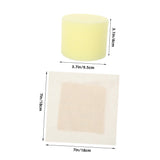 FELTECHELECTR 4 Sets Pancake Grease Brush Pancake Grease Spreader Basting Mop Bbq Oil Mop Pastry Brush Dispense Oil Wiper Replace Fabric Pancake Spreading Mop Bbq Mop Crepe Maker Oil Brush Cloth FELTECHELECTR