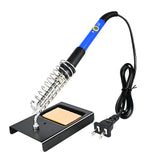 Soldering Iron Kit, 60W 110V Soldering Iron Adjustable Temperature, Desoldering Pump, 5 Solder Tips, Solder Wire, Stand, Solder Wick. KYZHXVO