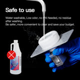 NOVA3D 3D Printer Resin White Water Washable,405nm Rapid Curing Standard Photopolymer Resin Designed for Monochrome LCD 3D Printing,High Precision Non-Brittle, Easy to Print,Easy to Clean,1000g Resin NOVA3D