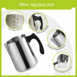 PICASORT Candle Making kit with Hot Plate - Complete Candle Making Kit/Supplies, Soy Wax,Hot Plate,Wax Melting Pot & More - DIY Crafts for Adult/Women/Beginner/Kids PICASORT