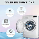 MIULEE 2 Panels Solid Color White Sheer Window Curtains Elegant Window Voile Panels/Drapes/Treatment for Bedroom Living Room (54X108 Inches White) MIULEE