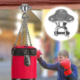 SELEWARE Heavy Bag Hanger Punching Bag Heavy Bag Ceiling Mount Hanger Silent Ball Swivel for Boxing Muay Thai Training Speed Bag, Heavy Duty Swing Hanger Swivel Hook for Tire Net Swing Hardware SELEWARE