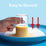 Baalaka Ramekins Oven Safe, Creme Brulee ramekins set of 6, Small Glass Bowls 4oz, Dipping Sauce Cups, Clear Salad Dressing Container and Dessert Bowls for Custard Baalaka