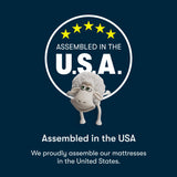 Serta Five Star Mattress Tranquility 10-Inch Medium – Full– Zoned Lumbar Support, Pressure Relief, Cooling Foam – Bed-in-a-Box– 100 Night Trial, 10-Year Limited Warranty Serta