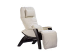 Svago ZGR Plus SV-395 Dual Power Infinite Position Zero Anti Gravity Recliner with Heat and Massage - Snowfall White Fau Cozzia