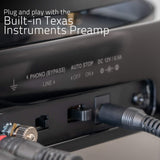 Fluance RT80 Classic High Fidelity Vinyl Turntable Record Player with Audio Technica AT91 Cartridge, Belt Drive, Built-in Preamp, Adjustable Counterweight, Solid Wood Plinth - Piano Black Fluance