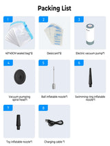 Creality Filament Vacuum Storage Kit, Premium Cleaning Drying Sealed 8 Storage Bags with Automatic Pump/Desiccants, 3D Filament Dryer for 3D Printer Filament(15.75x15.75 inch for 1kg Spool) Creality