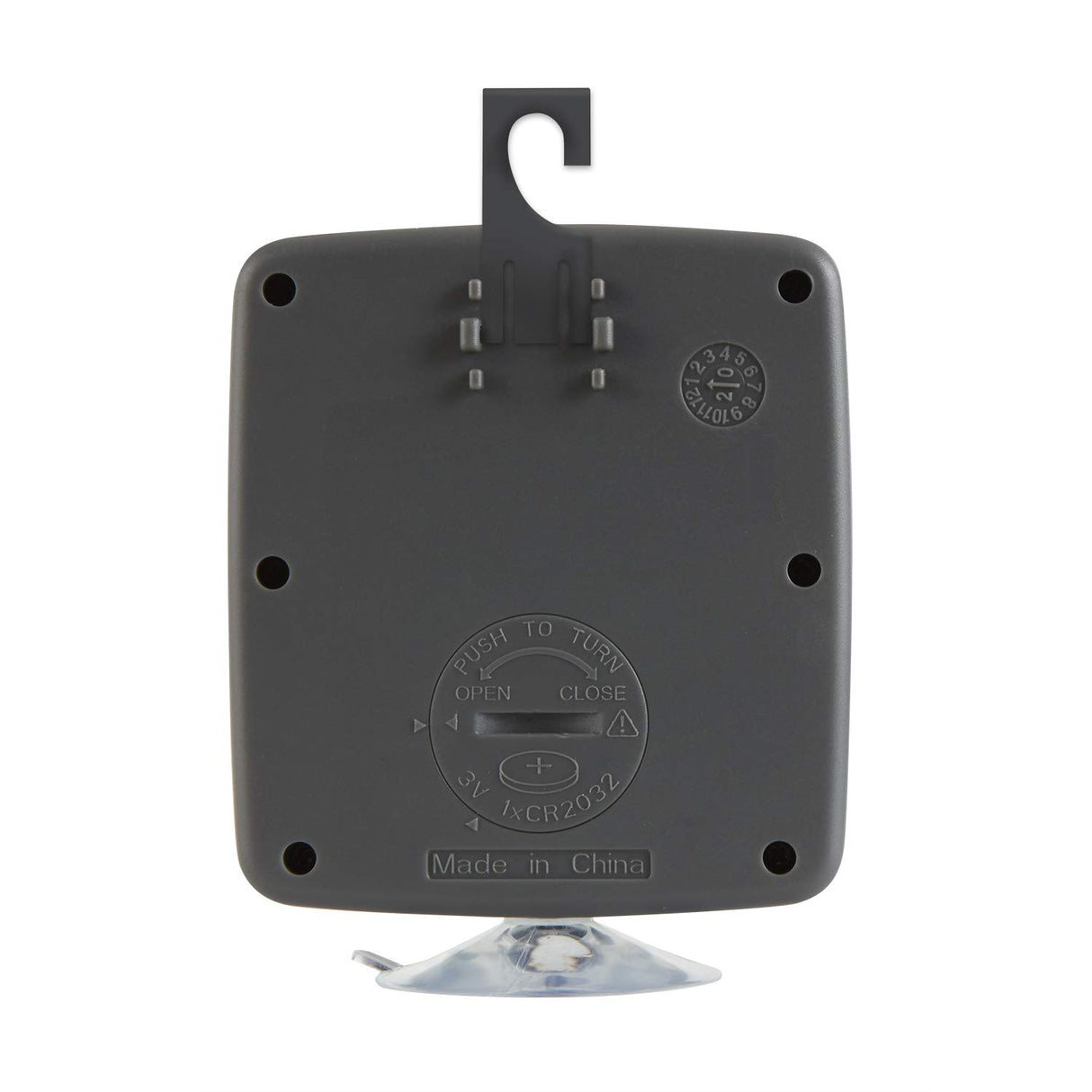 Taylor LCD Display Digital Kitchen Refrigerator/Freezer Kitchen Thermometer Min/Max on Display, 2 inch display, Gray, 1 Count (Pack of 1) Taylor