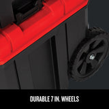 CRAFTSMAN VERSASTACK Rolling Tool Box with Wheels, Lockable, Red, 20 Inch (CMST17835) CRAFTSMAN