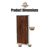 IECAP LLC Desert Ironwood Blank 1 Pack – Exotic Wood Block for Woodworking, Wood Carving, Turning Blanks, and DIY Crafts - Natural Hardwood Lumber – Handle Scales, Woodturning Blanks 10" x 4' x 1.5" IECAP LLC