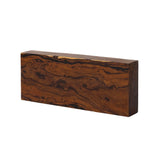 IECAP LLC Desert Ironwood Blank 1 Pack – Exotic Wood Block for Woodworking, Wood Carving, Turning Blanks, and DIY Crafts - Natural Hardwood Lumber – Handle Scales, Woodturning Blanks 10" x 4' x 1.5" IECAP LLC