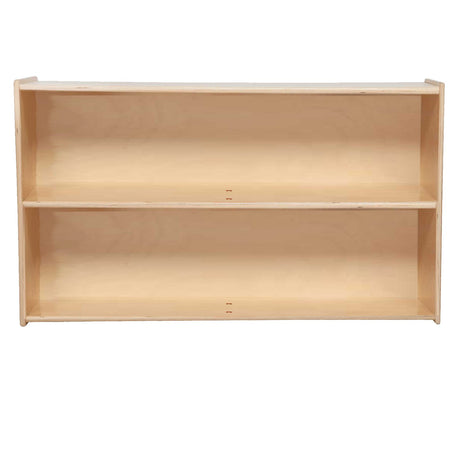 Contender 2 Shelf Horizontal Bookcase (48" Width) |Montessori Shelf - Toy Storage Organizer, Arts, Crafts & Supplies Storage Unit | for Home, Office, Classroom, Daycare Contender