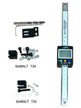 iGaging EZ-View Digital Planer Readout DRO for Portable Planer - Planer Accessories Kit for Dewalt 734 735 and More! IP54 Dust and Moisture Protection (35-600-P6 iGaging