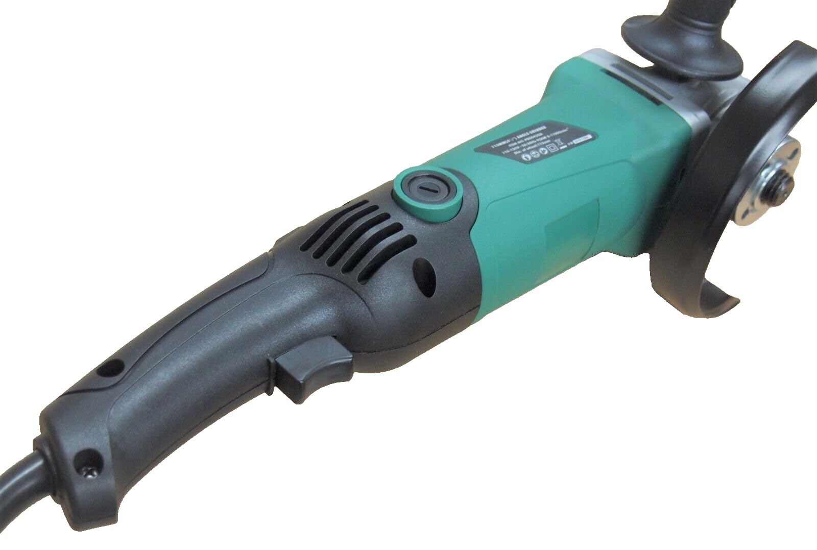 Hoteche 4-1/2" Electric Variable Speed Angle Grinder Trigger Grip Long Handle 950w - WoodArtSupply