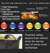 LTCCDSS Infrared Sauna, 1-2 Person Far Infrared Sauna for Home, with 1350W, APP Control Panel, 7 Low EMF Heaters, Bluetooth Speakers, 1 LED Reading Lamp and 2 Color Lights Hemlock Wood Sauna Room LTCCDSS