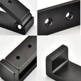 OHIYO Folding Wall Hook 2PCS Folding Coat Hooks for Hanging Heavy Duty Coat & Bag & Backpack & Hat & Headphone Foldable Coat Hooks Wall Mounted Saves Space (Black) OHIYO