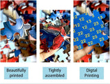 NEILDEN Jigsaw Puzzles 60 Pieces Puzzles for Kids Ages 4-8 Learning Educational Toy Puzzles for Children Girls and Boys Packed in Tin Box (PT-ZHIZHUXIA) WoodArtSupply