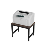 JOIN IRON Printer Stand, Desktop Stand for Printer, Storage Shelf, Book Shelf and File Shelf for Home Office (BRN) JOIN IRON