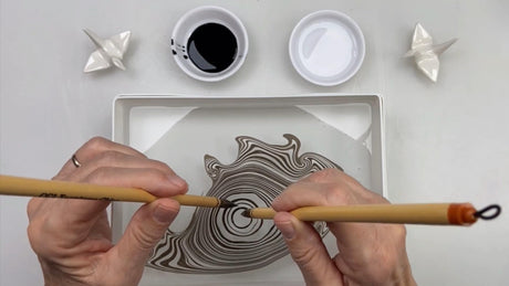 Yasutomo Suminagashi Water Marbling Kit Yasutomo