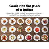 SAMSUNG 1.9 cu. ft. Countertop Microwave with Sensor Cooking, Stainless Steel, MS19DG8500SRAA SAMSUNG