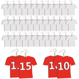 AiDiYGECO 144 Pcs Sublimation Earring Blanks Jewelry Earrings Wood MDF Sublimation Football Shirt Earrings Double-Sided with Earring Hooks and Jump Rings DIY Sublimation Earring Blank Bulk (Jersey) AiDiYGECO