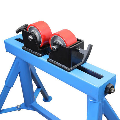 DBM IMPORTS 24" Height 1100lb Cap Tube Pipe Roller Support Stand Welding Positioner Fits 1/2"-36" Pipe - WoodArtSupply