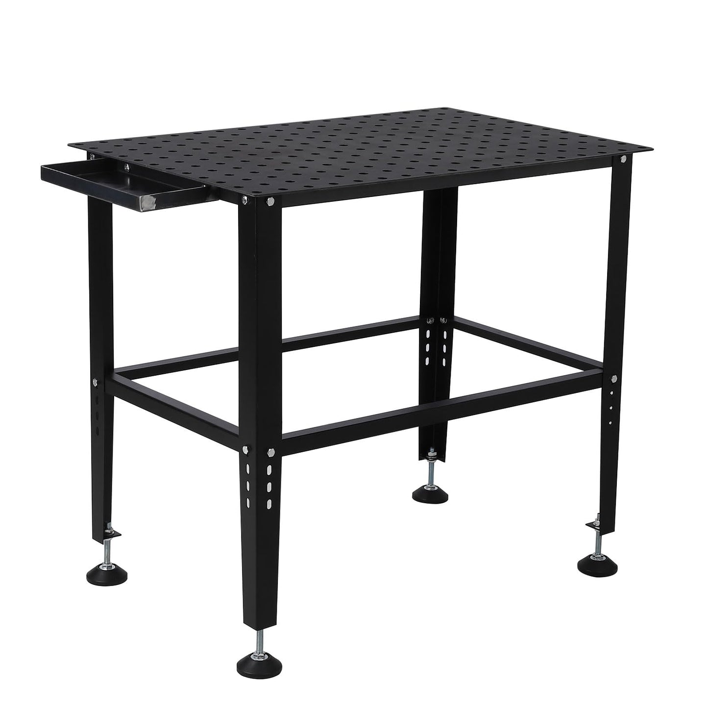 TROPOW Welding Table 36"x24", 5/8-inch Fixture Holes Steel Welding Workbench Table, 1500lbs Load Capacity Welding Table Portable Work Bench - WoodArtSupply