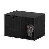 Furinno Peli Litter Box Enclosure, Small, Americano Furinno