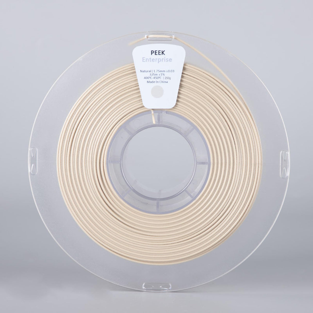 PEEK Filament 1.75mm 3D Printer Filament Polyetheretherketone 500g Spool, Natural Spriour