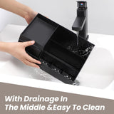 YIOJOYD Mens Cologne Organizer,Bathroom Organizers,Organizer For Men,Cologne Stand,Perfume Tray,Perfume Stand,Cologne Holder,Toothbrush Holders,Bathroom Shelf,Counter Storage,Brush Holder YIOJOYD