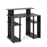 Furinno JAYA Simple Design Computer Writing Desk, Walnut Furinno