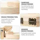 Cabilock Tortilla Press Bamboo Tortilla Maker: 10inch Mexican Tortillera Presser Round Dough Presser for Homemade Tortillera, Pataconera, and Dough Press Cabilock