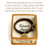iHeartDogs Dog Memorial Keepsake Box – Pet Loss Sympathy Gift - This Urn for Ashes Feeds 5 Shelter Dogs in Honor of Your Beloved Pup iHeartDogs
