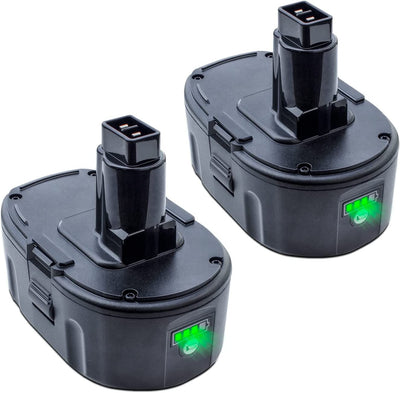 DTK 2Pack 7.0Ah Lithium-Ion Battery Replacement for Dewalt 18V XRP Ni-Cad DC9096 DC9098 DC9099 DE9039 DE9095 DE9096 DE9098 DW9095 DW9096 DW9098 DE9503 DC9182 18V XRP Batteries