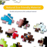 500 Pieces Assorted Cupcake Jigsaw Puzzle for Adults and Kids Big Size Gift Idea (Cupcakes) fishwisdom