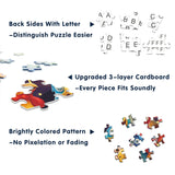 Chicken Puzzles for Adults 1000 Pieces, PICKFORU Happy Chicken Jigsaw Puzzle 1000 Pieces, Funny Rooster Hard Difficult Thanksgiving Puzzle as Wall Art PICKFORU