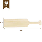 BATTIFE 2Pack 18 Inch Greek Fraternity Paddle, Unfinished Pine Wood Paddle, Solid Wooden SororityPaddle, Frat Paddle BATTIFE
