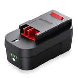 ORHFS 6.0Ah HPB18 Lithium-Ion Battery Replacement for Black&Decker 18V Battery HPB18-OPE 244760-00 A1718 FS18FL FSB18 Firestorm Cordless Power Tools ORHFS