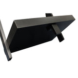 eHemco Modern 5 Tier Leaning Wall Ladder Bookshelf Organizer, Storage Rack, 70 Inches, Black eHemco