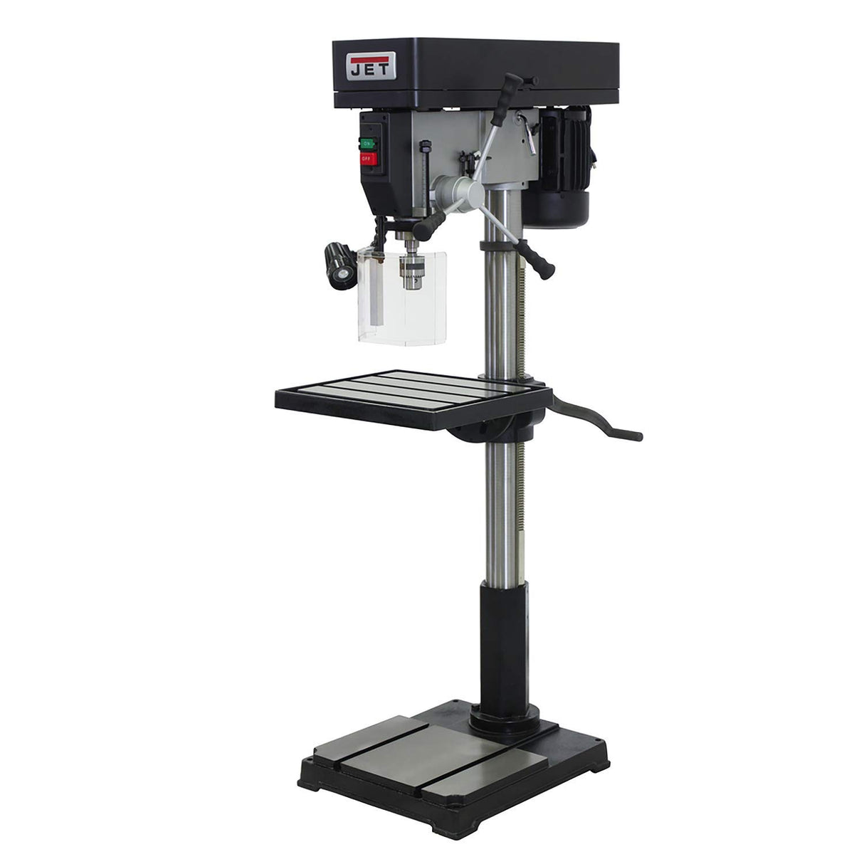 JET 22-Inch Step Pulley Floor Drill Press, 1-1/2 HP, 1Ph 115/230V (IDP-22) Jet