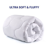 SLEEP ZONE Quilted Fitted Twin Mattress Pad Cover - Soft Fluffy Pillow Top Bed Mattress Topper Deep Pocket 8-21 inch, Twin SLEEP ZONE