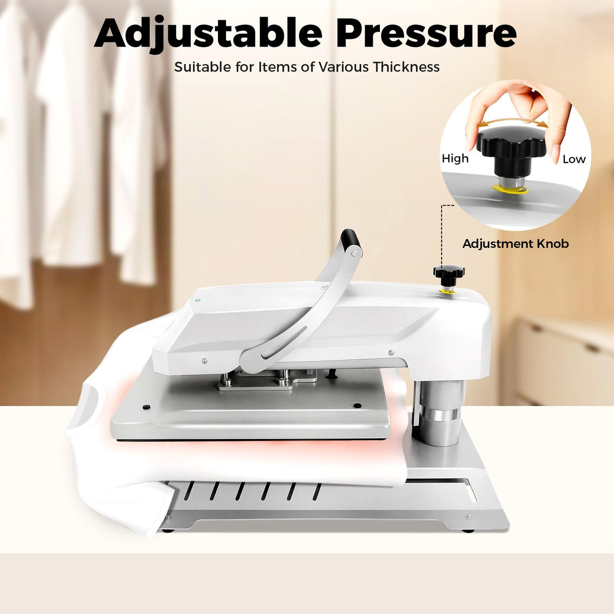 Heat Press Machine for T-Shirts 16 X 20 Heat Press Automatic Swing Away Sublimation Heat Transfer Intelligent Temperature Regulation and Timing for Clothes T-Shirts Puzzles Mousepad Pillows Mugs CaLaOCO